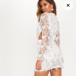 pretty little thing sparkly dress